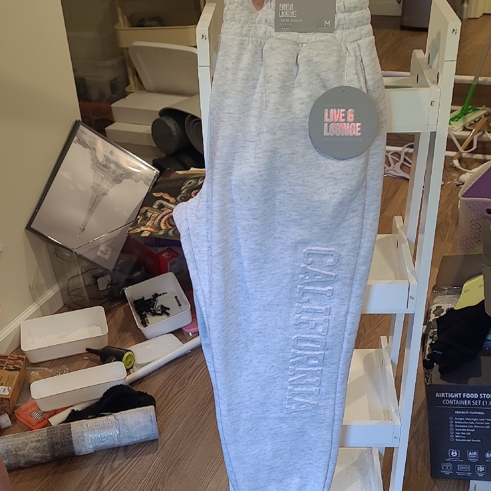 Gray Lounge Sweatpants